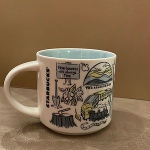 Starbucks “been there series” West Virginia mug